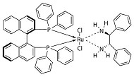 Dichloro[(R)-(+)-2,2'-bis(diphenylphosphino)1,1'-binaphthyl][(1S,2S)-(-)-1,2-diphenylethylenediamine]ruthenium(II)